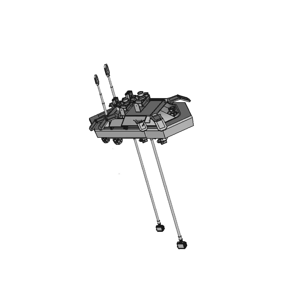 Water Tank Inspection Boat　Ver.5 - Downloadable CAD Representation_60_30_degree_snapshot