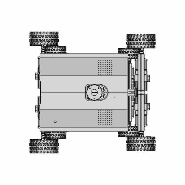 Model Of Mobile Robot - Downloadable CAD Representation