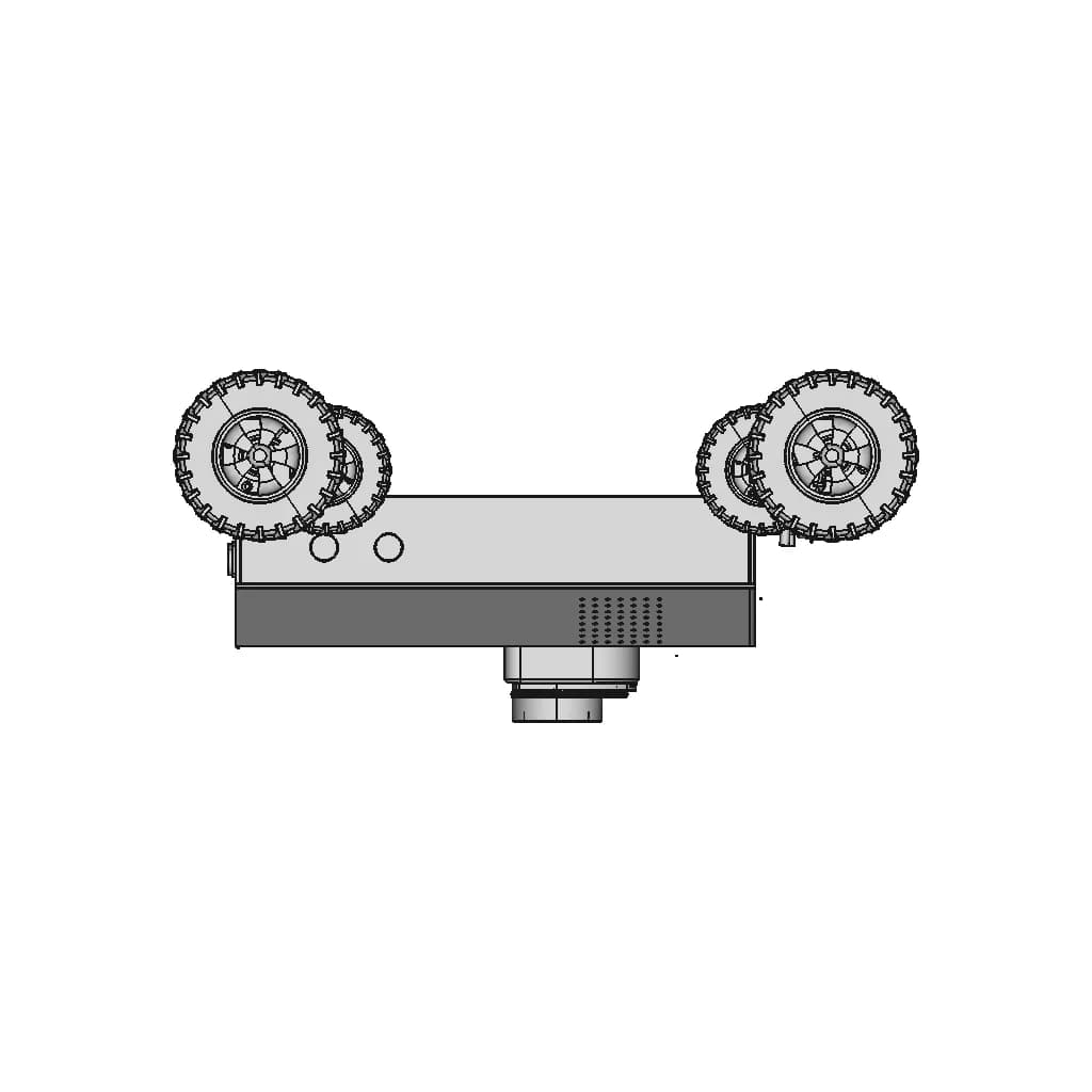 Model Of Mobile Robot - Downloadable CAD Representation_270_0_degree_snapshot