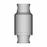 Pair 8Mm Banana Connector - Downloadable CAD Representation_0_90_degree_snapshot