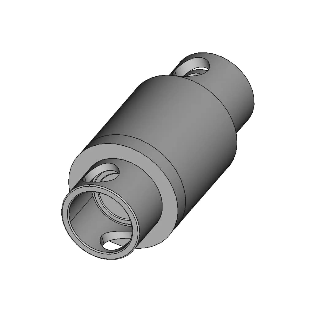 Pair 8Mm Banana Connector - Downloadable CAD Representation_60_30_degree_snapshot