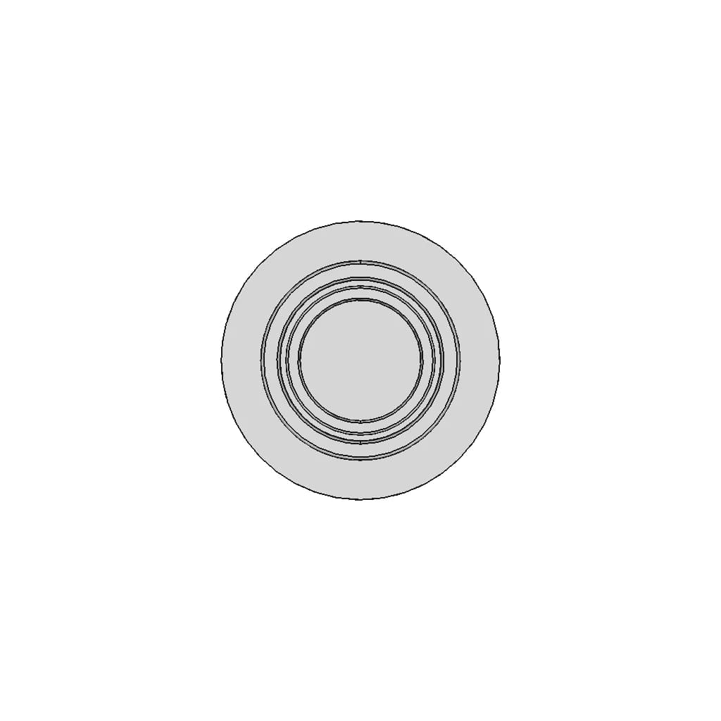 Pair 8Mm Banana Connector - Downloadable CAD Representation_90_0_degree_snapshot