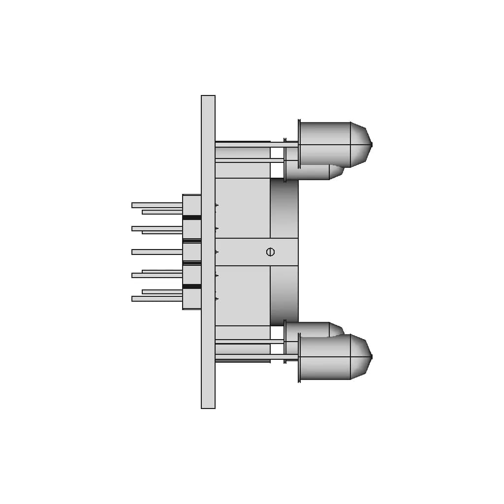Tcs3200 Color Sensor Module | 3D Engineering Design File_90_0_degree_snapshot