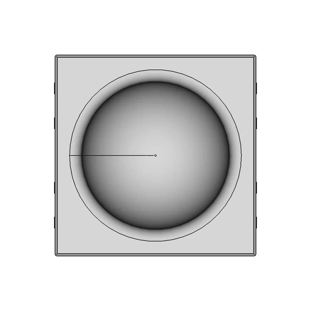 Lr H9Gp Red Led - Downloadable CAD Representation_0_0_degree_snapshot
