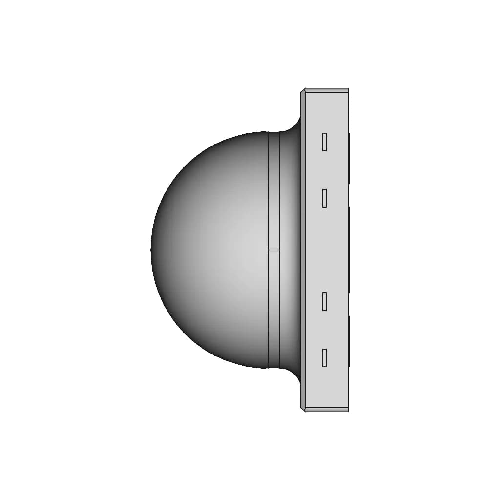 Lr H9Gp Red Led - Downloadable CAD Representation_0_90_degree_snapshot