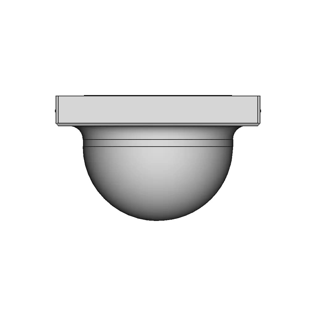 Lr H9Gp Red Led - Downloadable CAD Representation_270_0_degree_snapshot