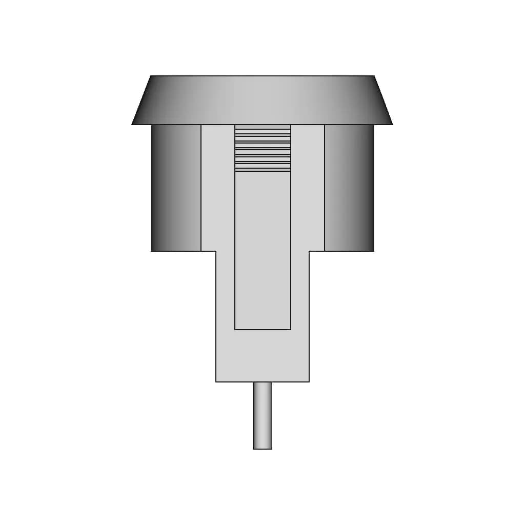 Type C Round Jack Connector - Standard Mechanical Component_0_0_degree_snapshot