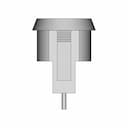 Type C Round Jack Connector - Standard Mechanical Component_0_0_degree_snapshot