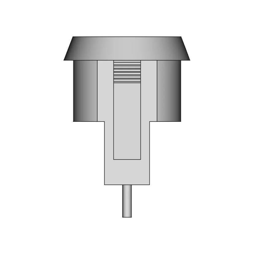 Type C Round Jack Connector - Standard Mechanical Component