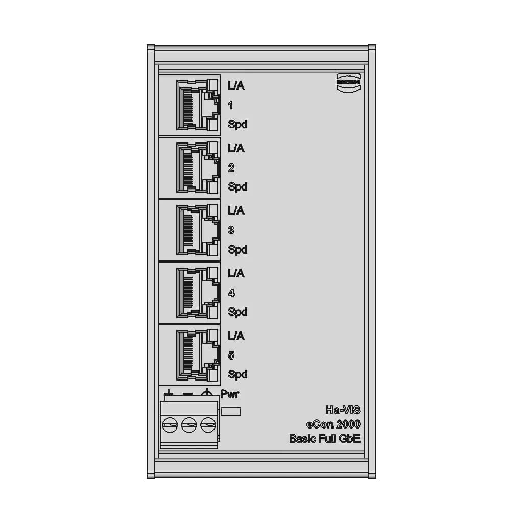 Ha-Vis Econ 2050Gbt-A (Harting) | High-Quality CAD Model_0_0_degree_snapshot