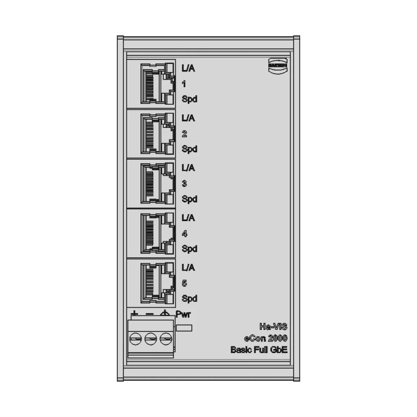 Ha-Vis Econ 2050Gbt-A (Harting) | High-Quality CAD Model