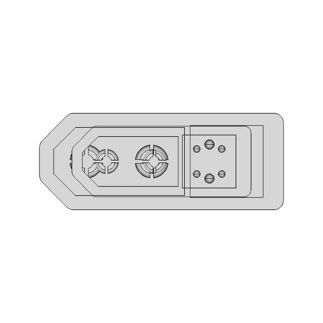 Amass Xt60 2+4 M | High-Quality CAD Model