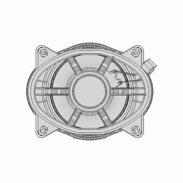 Car Speaker Ovel Shape - Standard Mechanical Component