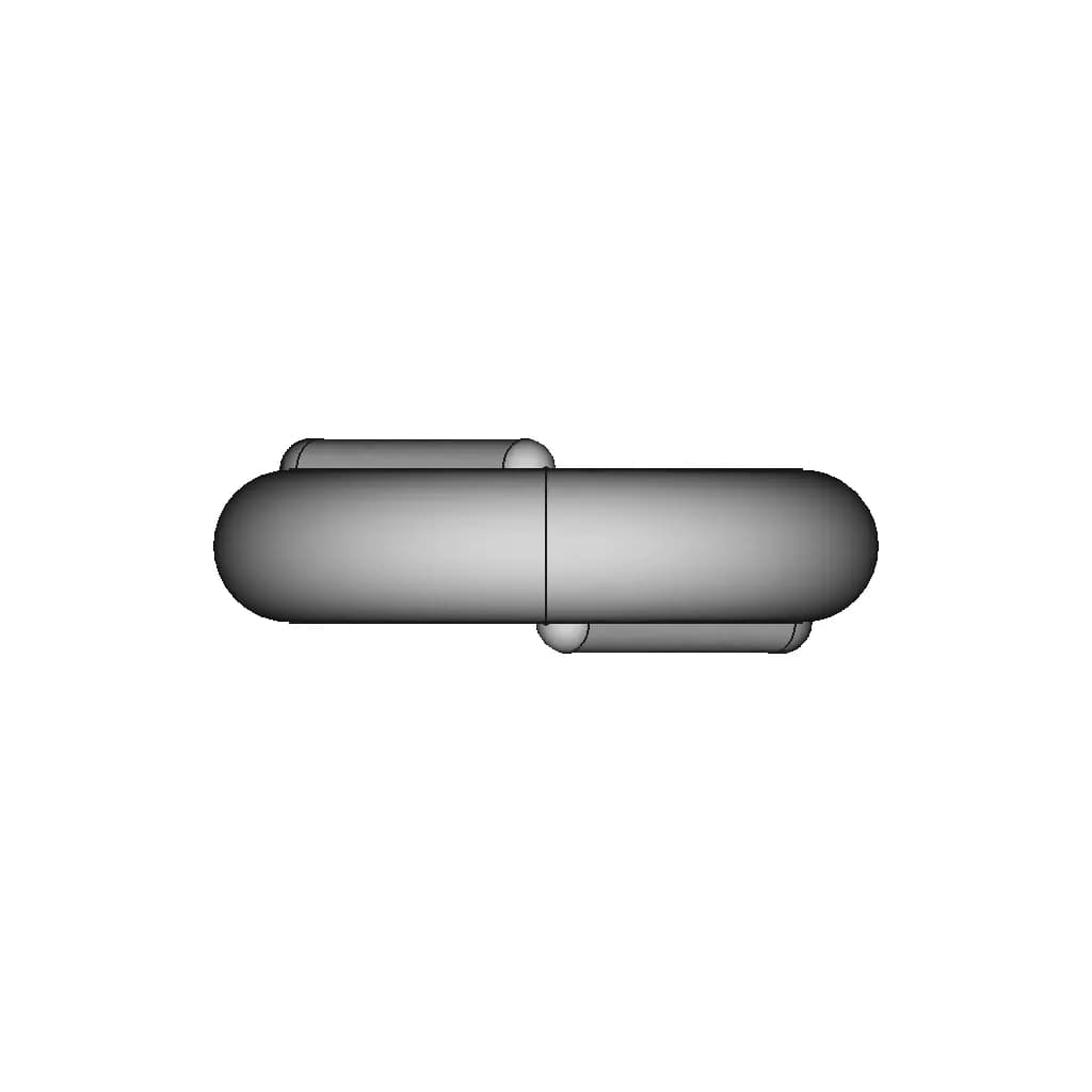 Parameterized Table Driven Disk Component (Capacitor, Varistor Etc) | High-Quality CAD Model_0_0_degree_snapshot