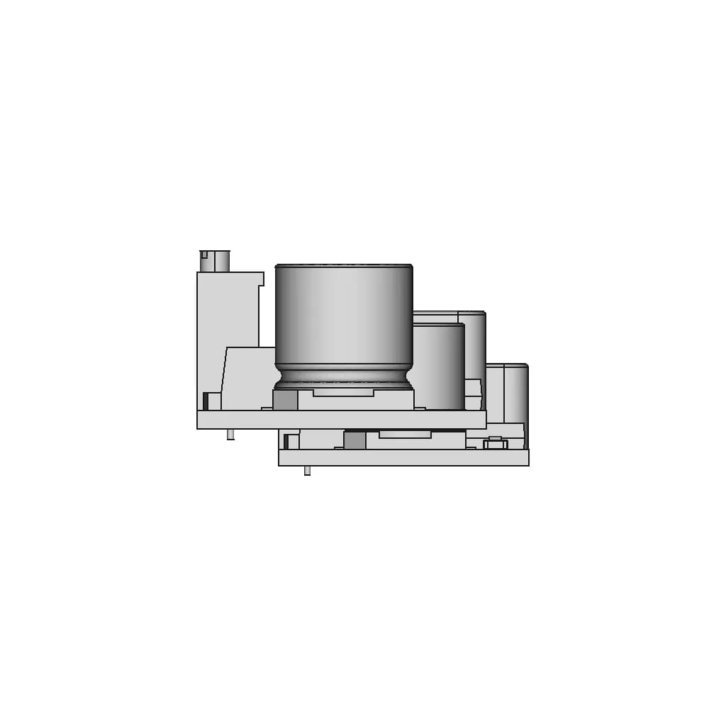 Lm2596 Dc-Dc Buck Converter Module | 3D Engineering Design File_0_90_degree_snapshot