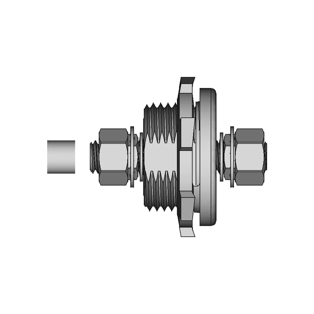 Thru Panel Battery Connector | High-Quality CAD Model_0_270_degree_snapshot