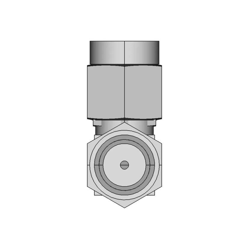 Sma Male To Sma Male 90 Degree Connector - Standard Mechanical Component