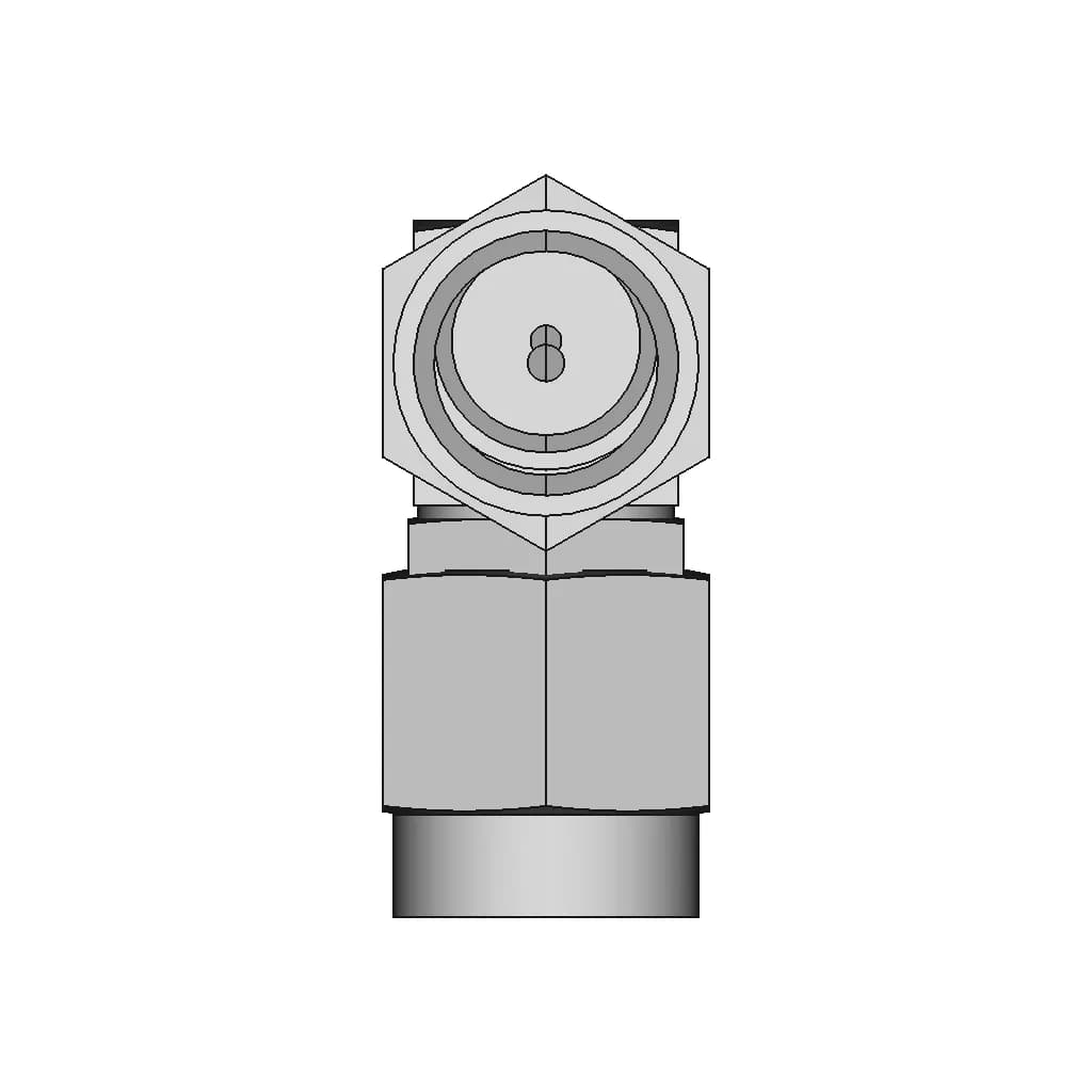 Sma Male To Sma Male 90 Degree Connector - Standard Mechanical Component_270_0_degree_snapshot