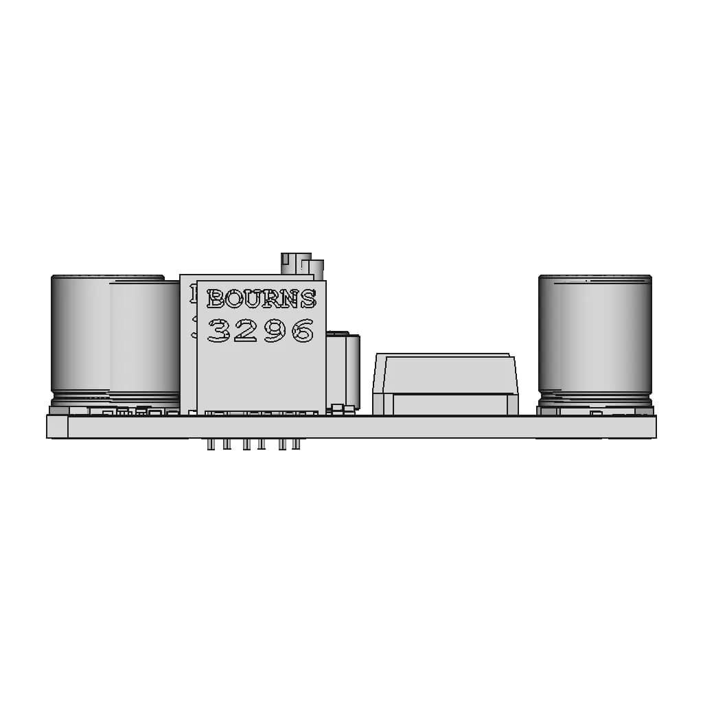 Dc-Dc Lm2596 3A Step Down Converter Module | 3D Engineering Design File_0_270_degree_snapshot