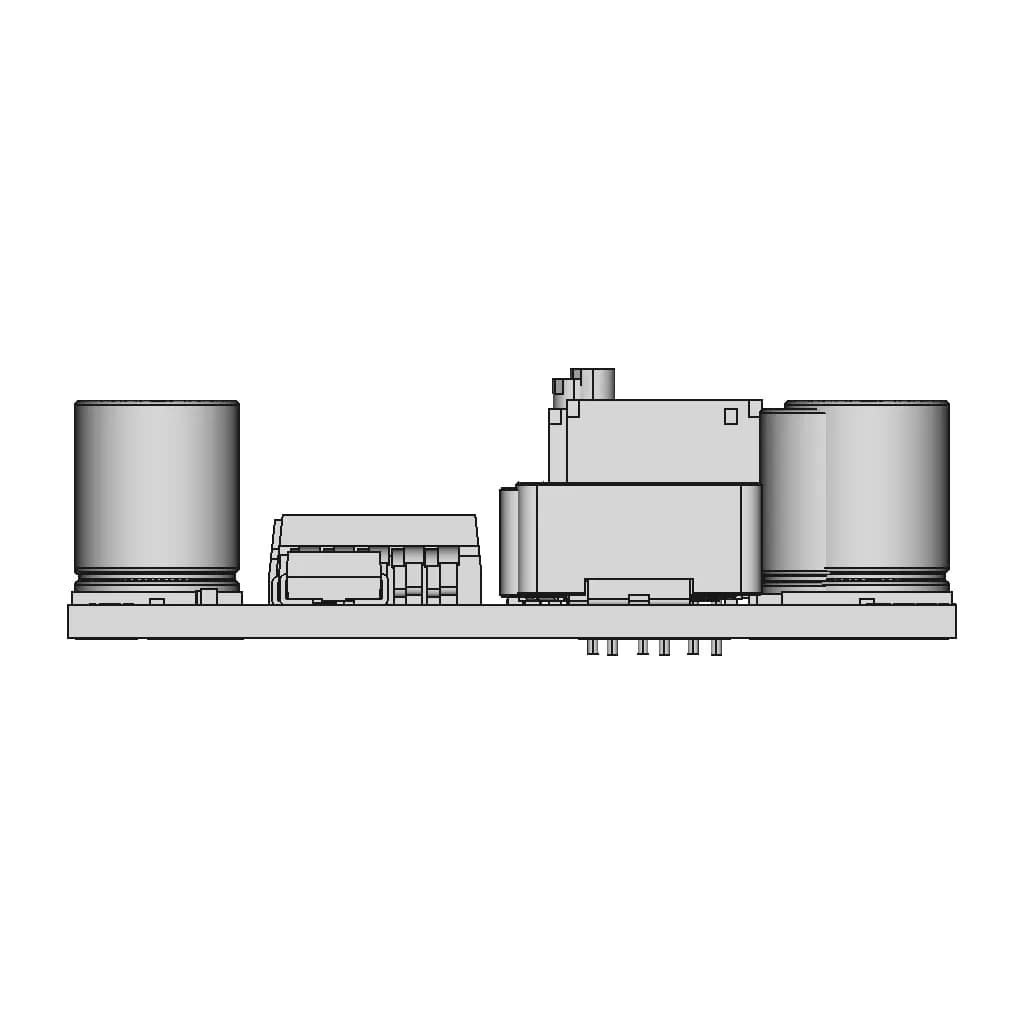 Dc-Dc Lm2596 3A Step Down Converter Module | 3D Engineering Design File_0_90_degree_snapshot