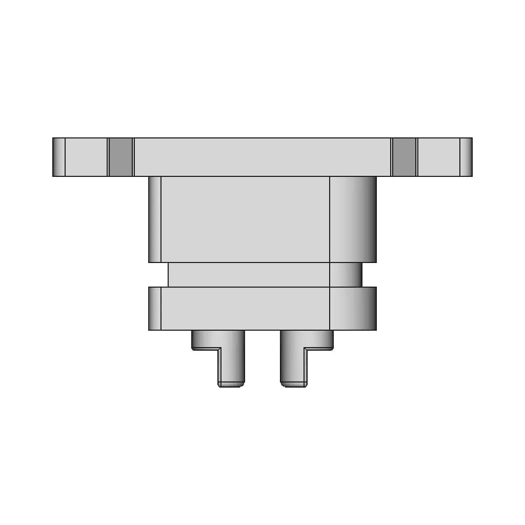 Amass Xt60E-F | 3D Engineering Design File_90_0_degree_snapshot