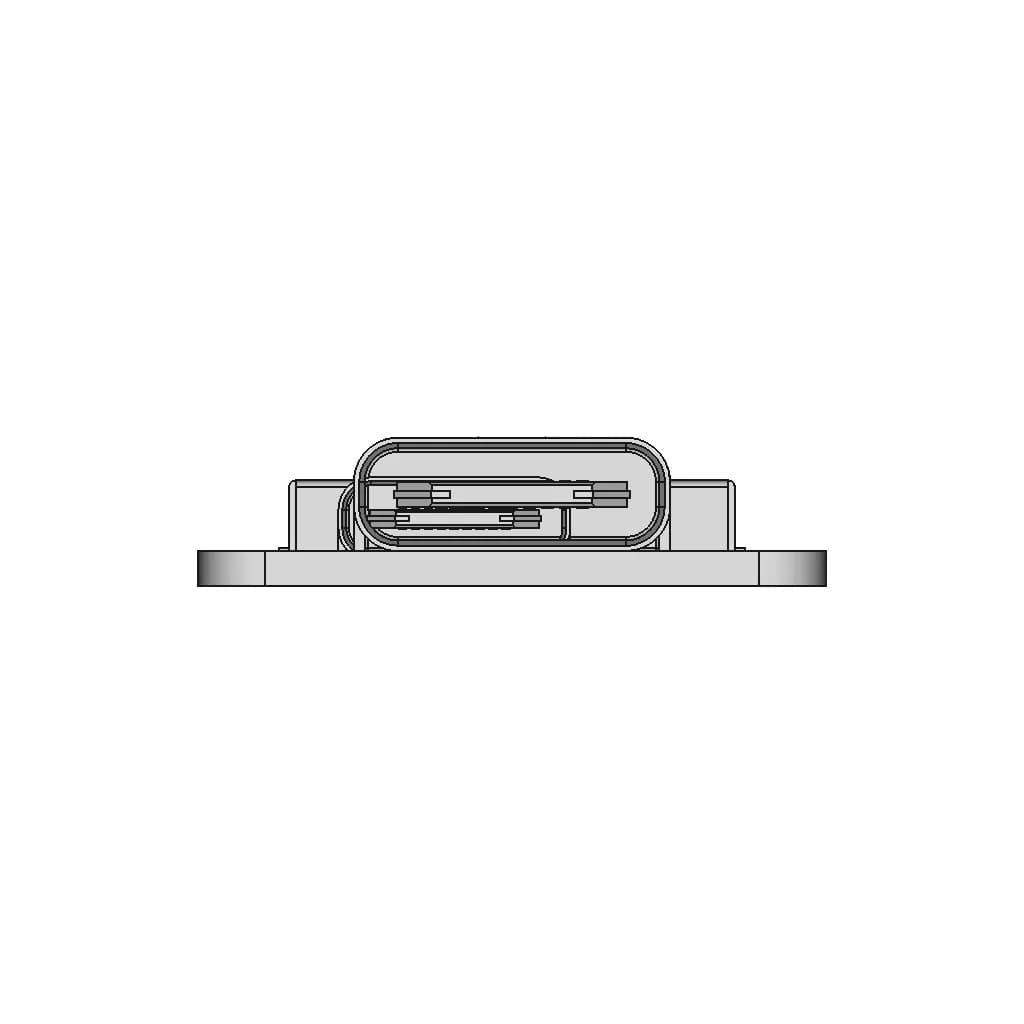 Seeed Studio Xiao Esp32C3 - Downloadable CAD Representation_0_90_degree_snapshot