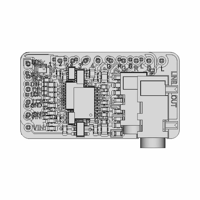Pcm5102 Dac Audio Modul - Standard Mechanical Component