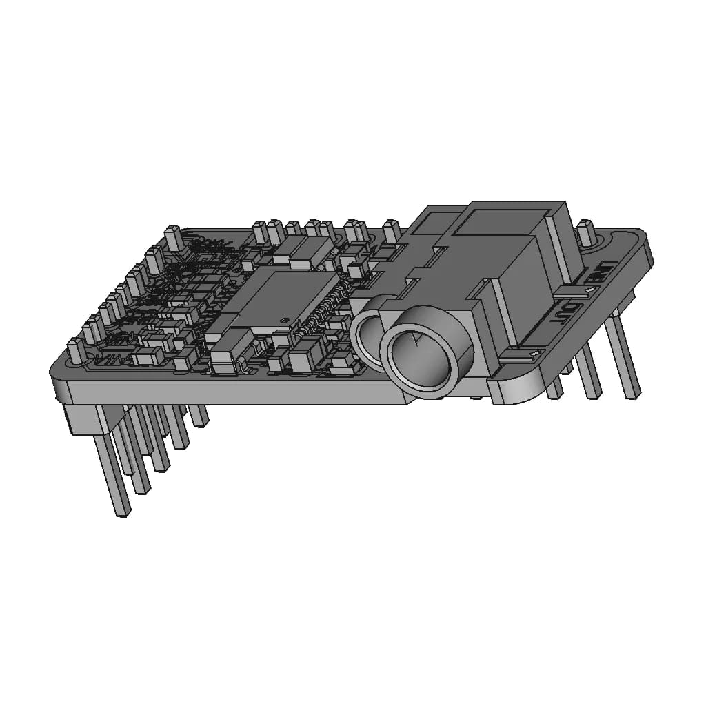 Pcm5102 Dac Audio Modul - Standard Mechanical Component_60_30_degree_snapshot