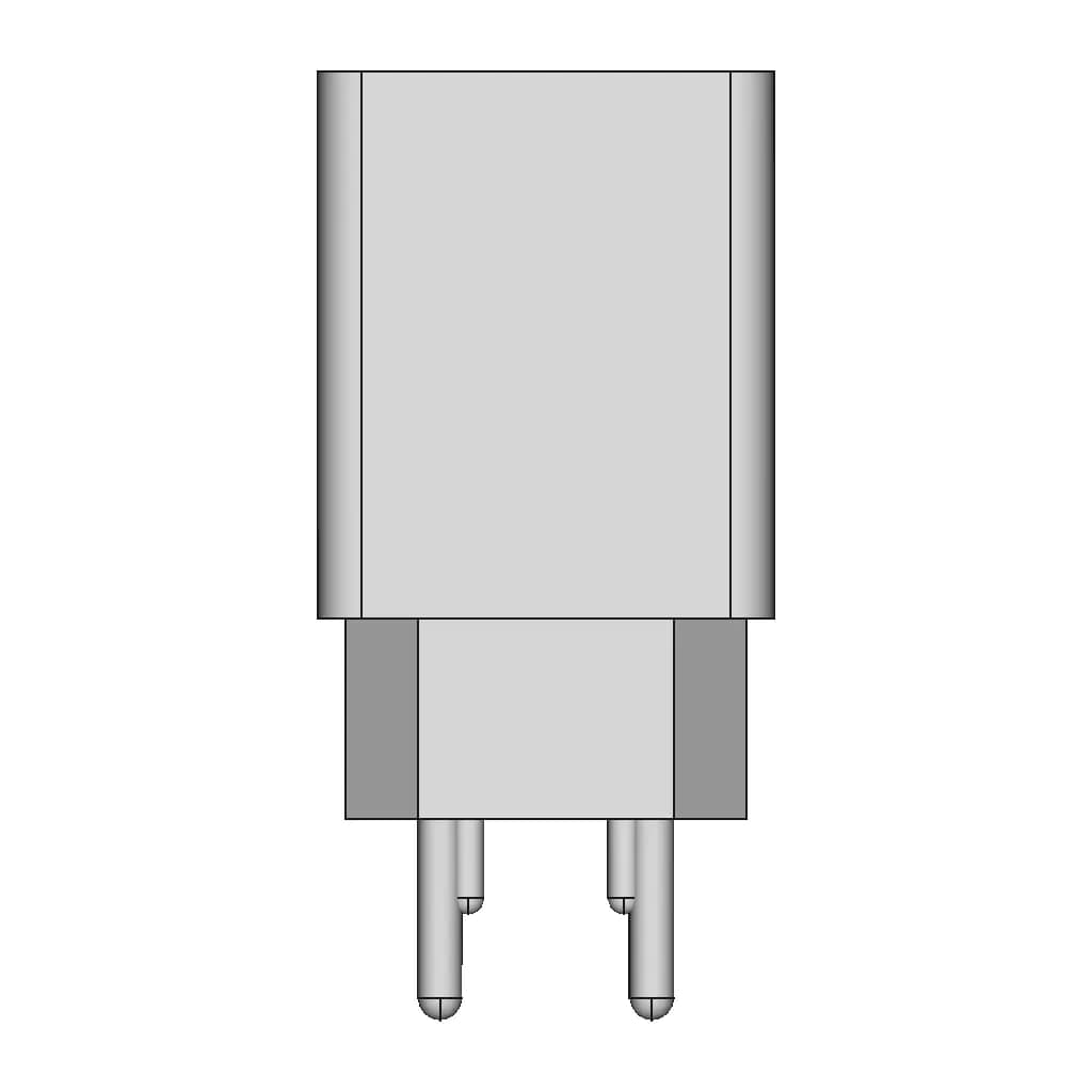 #111 Smartphone Stand Charger Vertical/Horizontal | Fusion | Projeto Raiz | 3D Engineering Design File_0_0_degree_snapshot