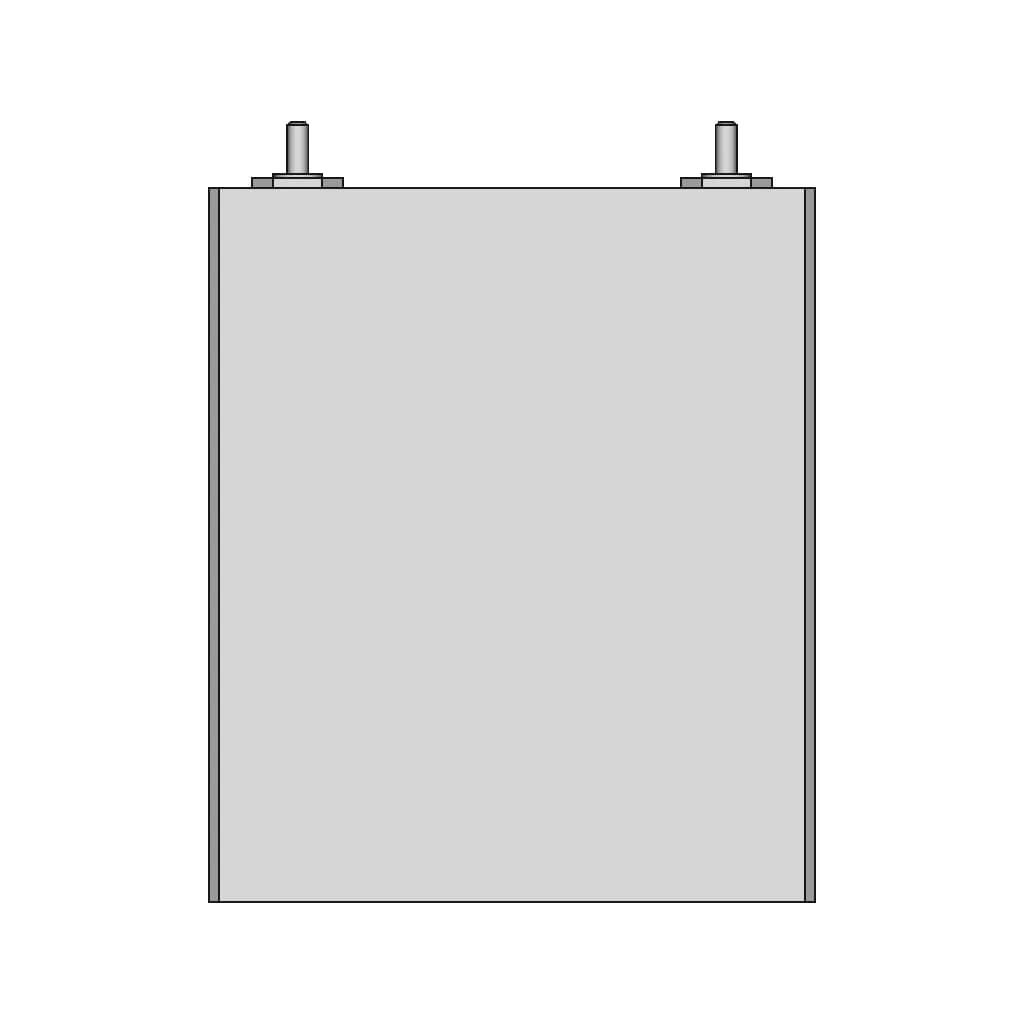 Lifepo4 Cell - Downloadable CAD Representation_90_0_degree_snapshot