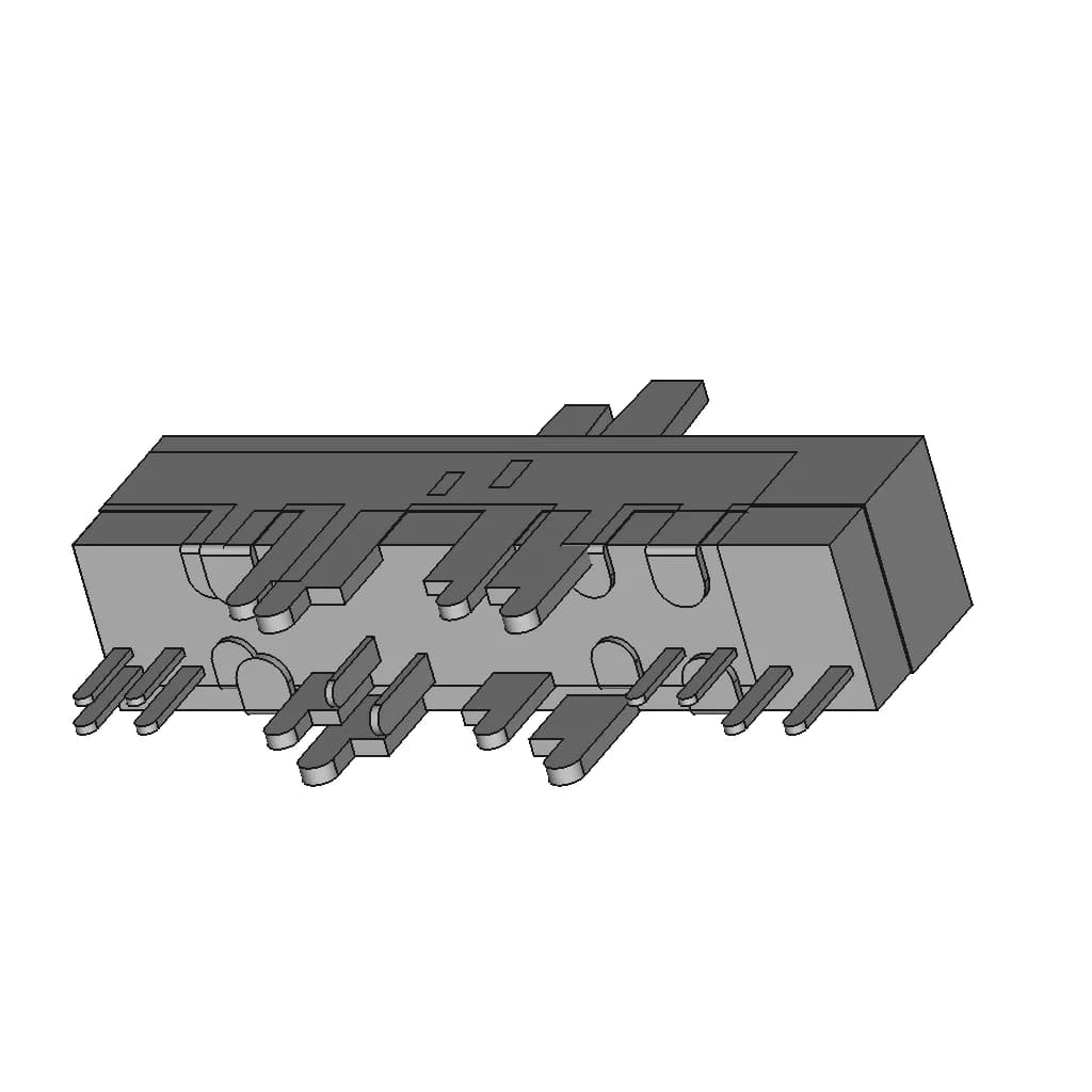 Linear Potentiometer | High-Quality CAD Model_60_30_degree_snapshot