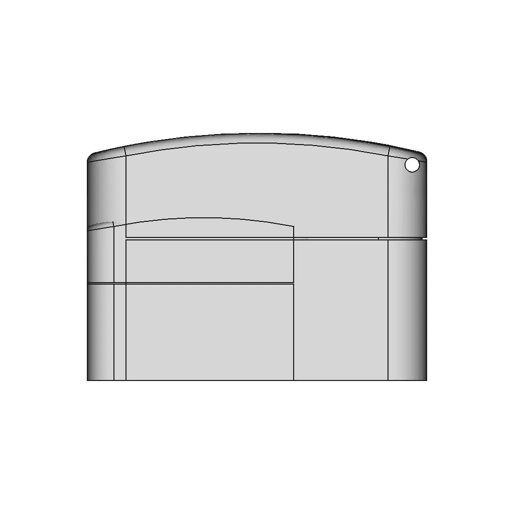 220V Power Socket With A Cover - Standard Mechanical Component_0_90_degree_snapshot