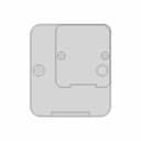 220V Power Socket With A Cover - Standard Mechanical Component_90_0_degree_snapshot