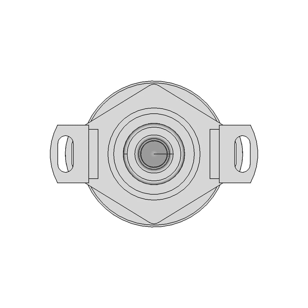 Rotary Quadrature Encoder Rmcs-5102 | 3D Engineering Design File_0_0_degree_snapshot
