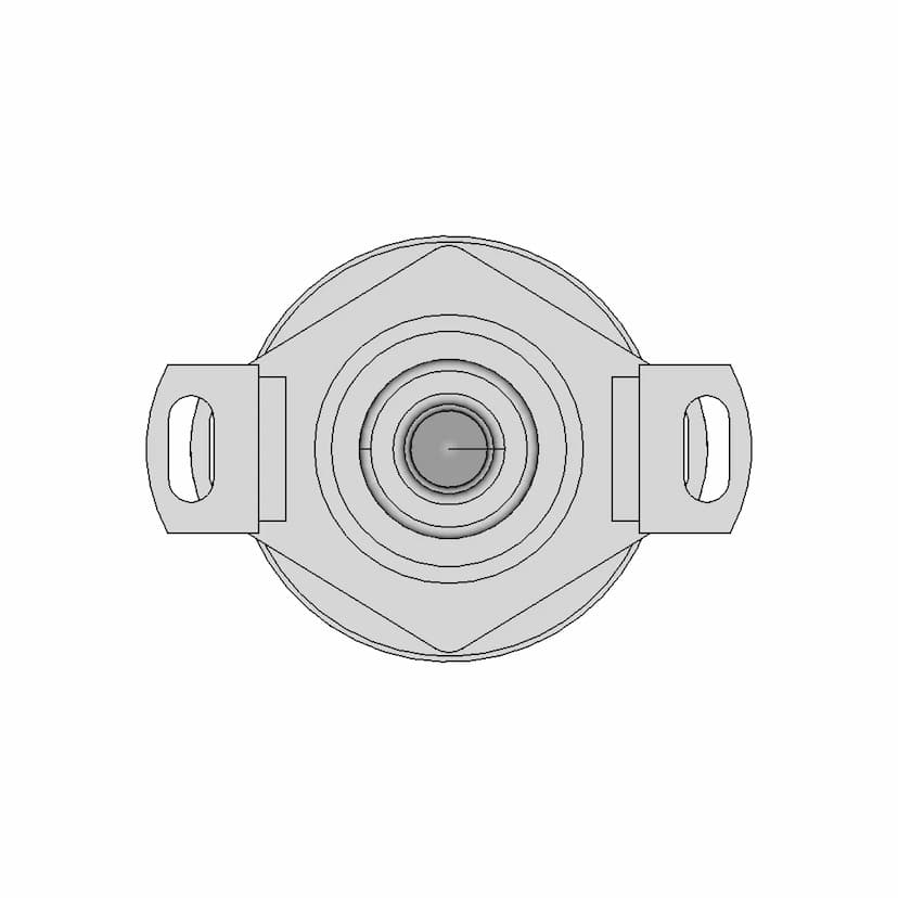Rotary Quadrature Encoder Rmcs-5102 | 3D Engineering Design File