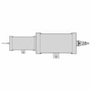 Dell 130 W Ac Adapter Screw Mount Holder - Downloadable CAD Representation_0_0_degree_snapshot