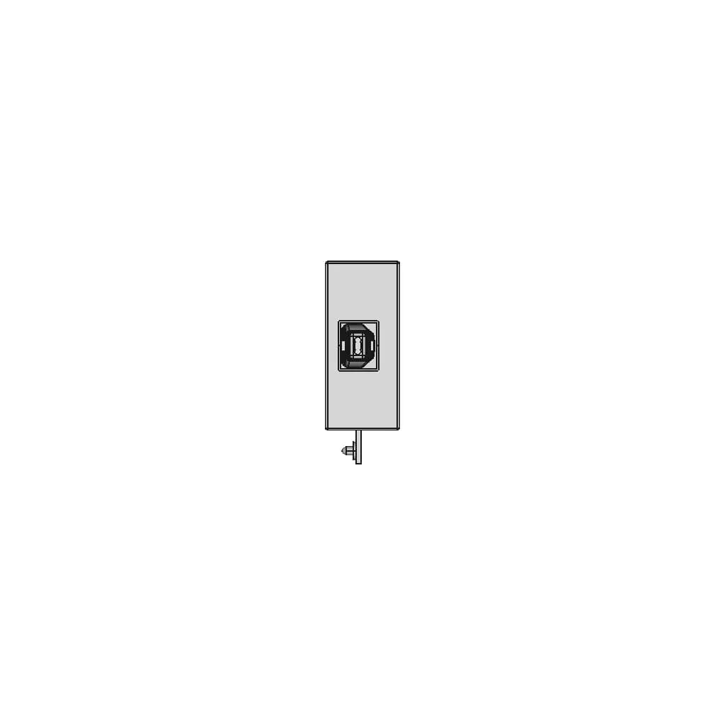 Dell 130 W Ac Adapter Screw Mount Holder - Downloadable CAD Representation_0_90_degree_snapshot