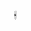 Dell 130 W Ac Adapter Screw Mount Holder - Downloadable CAD Representation_0_90_degree_snapshot