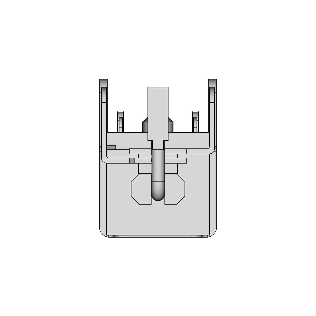 Dc-011 Barrel Jack Connectors (2.5Mm*0.7Mm) - Standard Mechanical Component_270_0_degree_snapshot