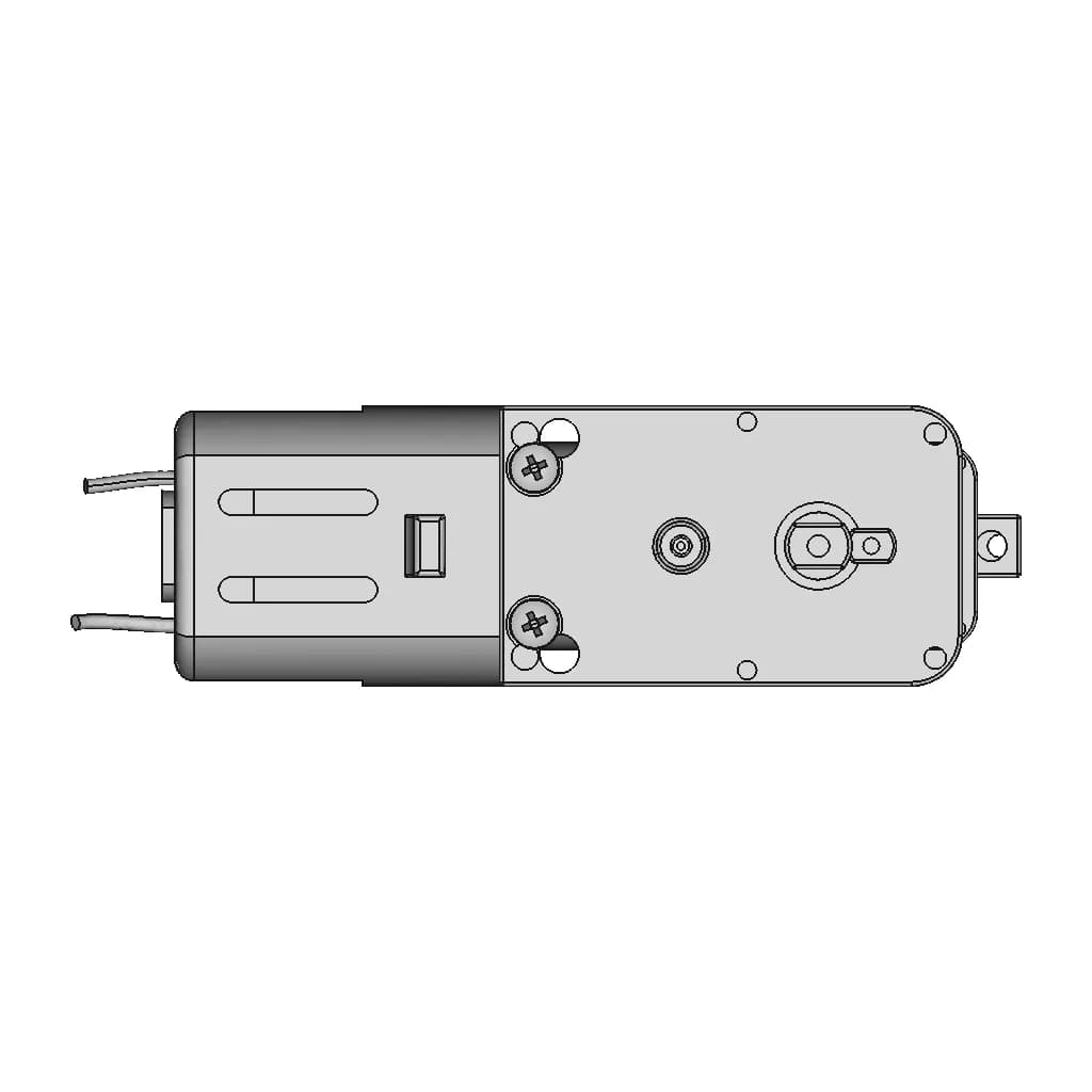 Dc Geared Motor - Biaxial - Standard Mechanical Component_0_90_degree_snapshot