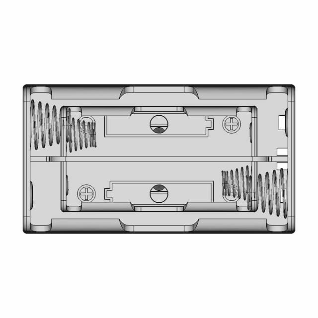 Battery Case For 2 18650 Lion | High-Quality CAD Model