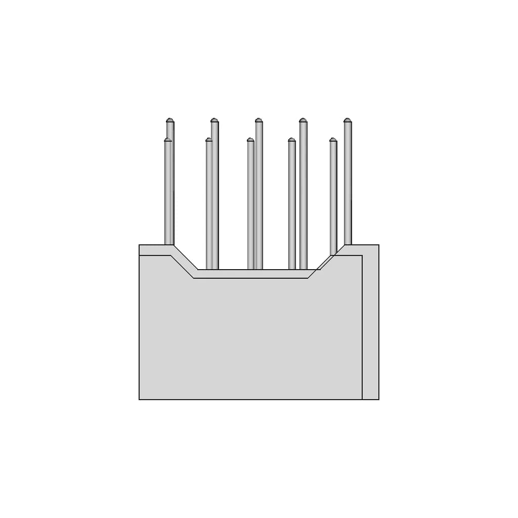 7 Segment Display 5161As | High-Quality CAD Model_90_0_degree_snapshot