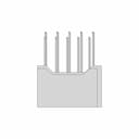 7 Segment Display 5161As | High-Quality CAD Model_90_0_degree_snapshot