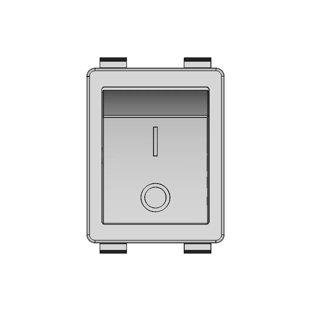 Power Switch R59-5Brbt2-G Switronic | High-Quality CAD Model_0_0_degree_snapshot