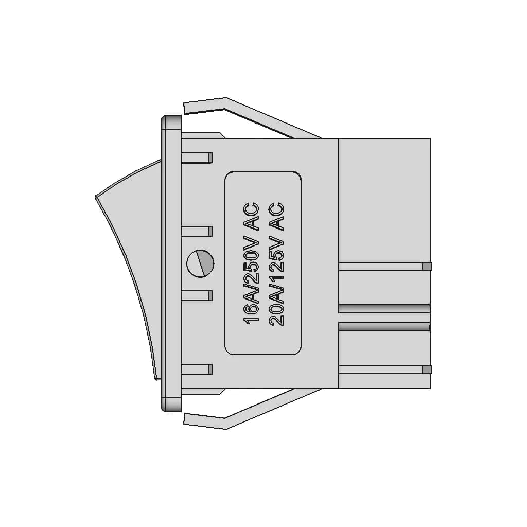 Power Switch R59-5Brbt2-G Switronic | High-Quality CAD Model_0_90_degree_snapshot