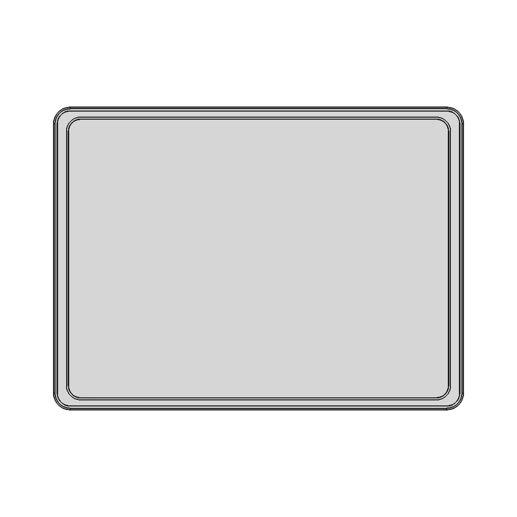 11 Inch Amoled Wall Mount Brackets | 3D Engineering Design File_0_0_degree_snapshot