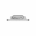 Seeed Studio Xiao Nrf52840 Plus | 3D Engineering Design File_0_90_degree_snapshot