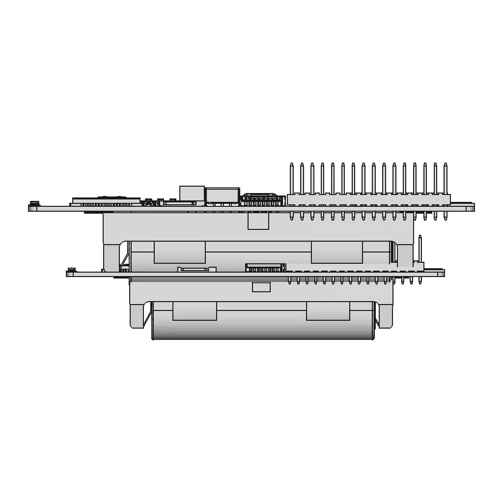 Lilygo 7080-S3 | High-Quality CAD Model_0_0_degree_snapshot