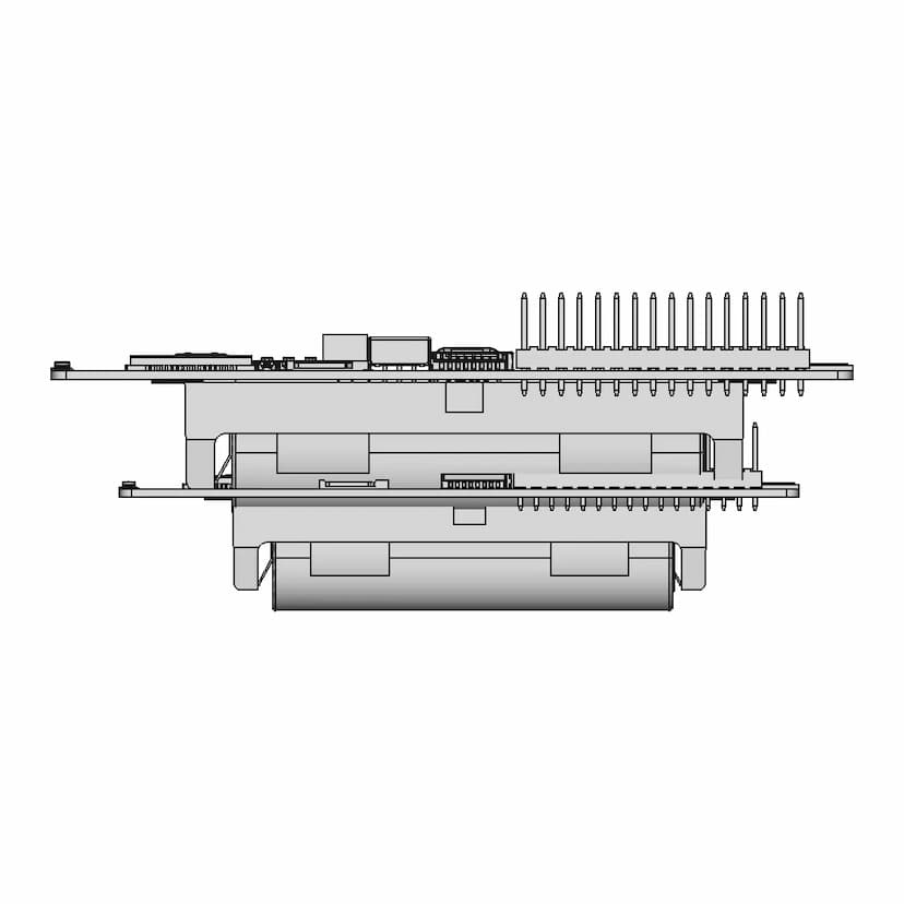 Lilygo 7080-S3 | High-Quality CAD Model