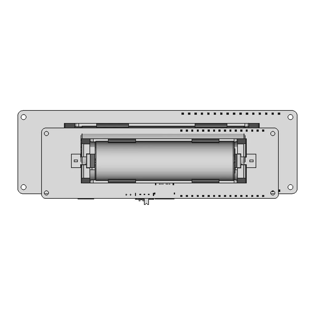 Lilygo 7080-S3 | High-Quality CAD Model_90_0_degree_snapshot